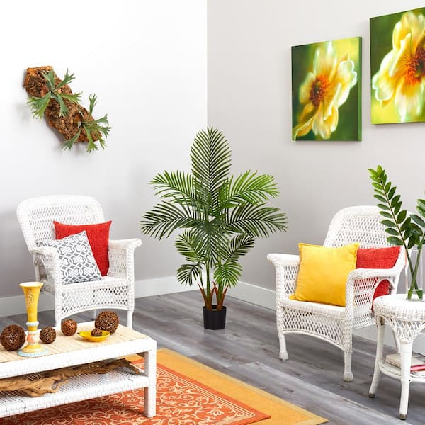 Nearly Natural 54 in. Areca Palm Artificial Tree