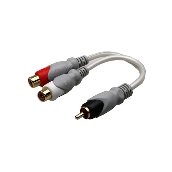 Electronic Master 6 in. RCA Audio Video Cable