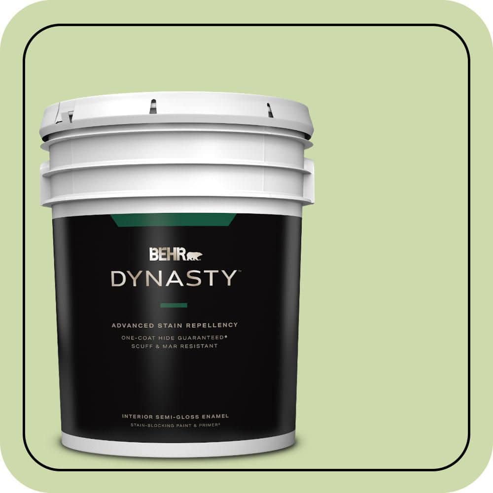 5 gal. #P370-3 Chameleon Skin Semi-Gloss Enamel Interior Stain-Blocking Paint & Primer price history on PriceWatchPro