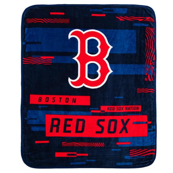 THE NORTHWEST GROUP MLB Digitize Boston Red Sox Raschel Throw Blanket
