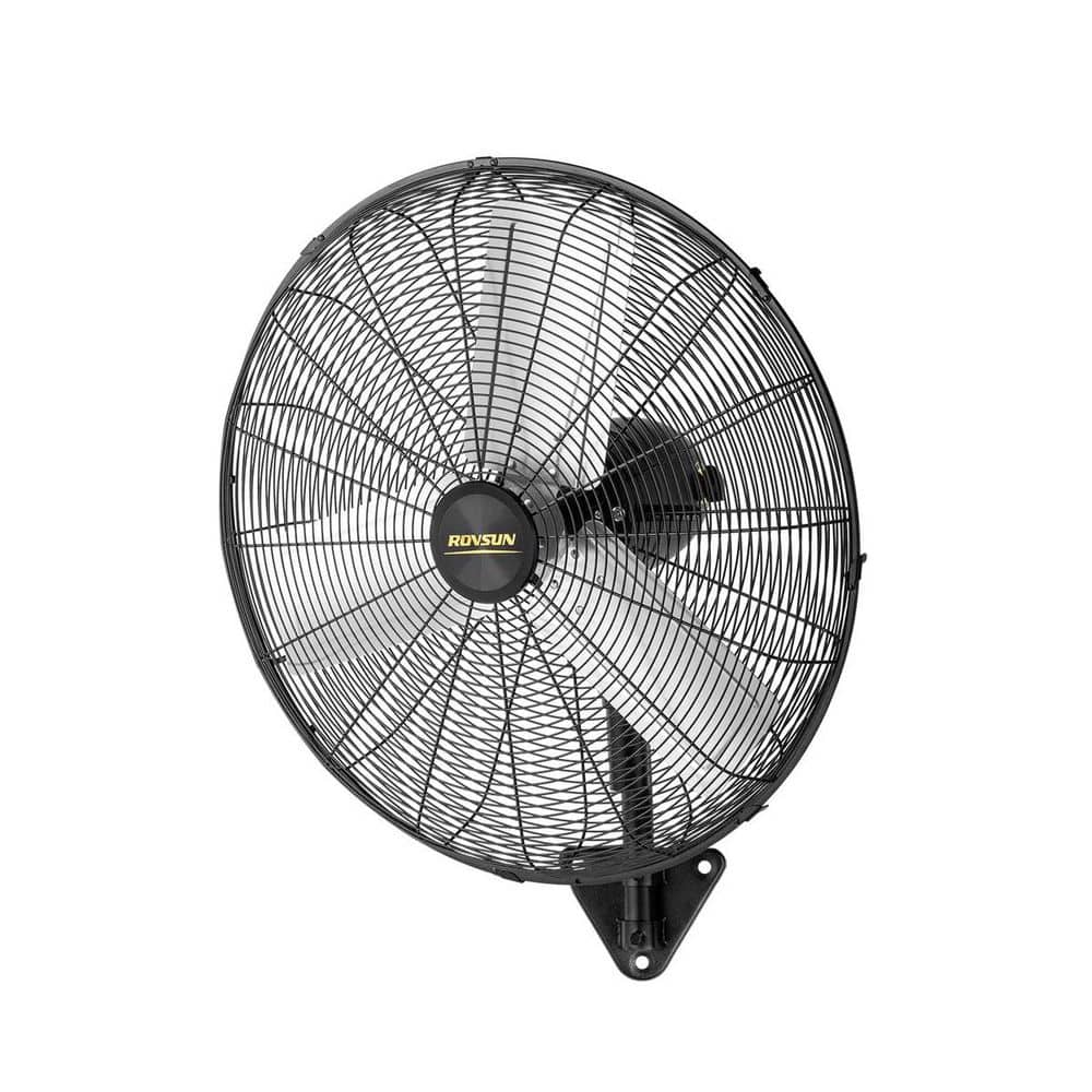 20 in. 3-Speed Oscillating High Velocity Indoor/Outdoor Wall Mount Fan in Black price history on PriceWatchPro