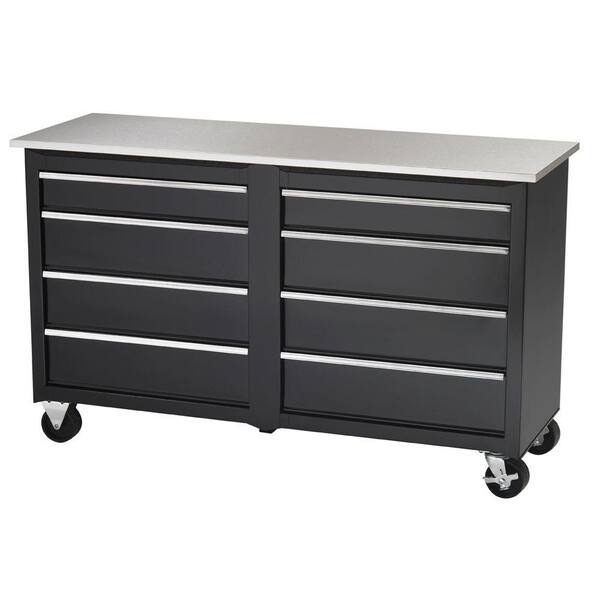 Waterloo - 53 in. 8 Drawer Mobile Work Center
