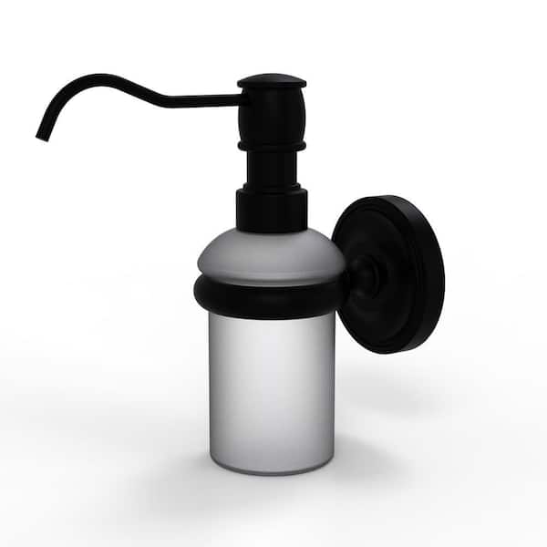 Prestige Regal Collection Wall Mounted Soap/Lotion/Antibacterial Dispenser in Matte Black