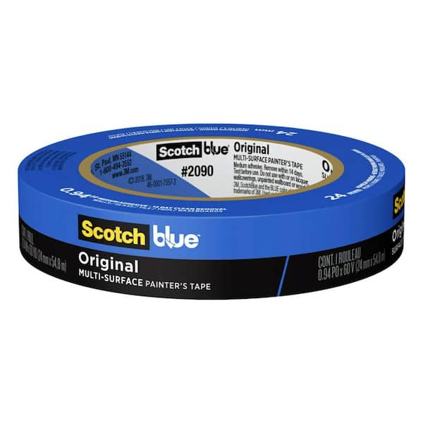 3M ScotchBlue Pre-Taped 24 In. x 30 Yds. Painter's Plastic Sheeting With  Dispenser (1 Roll) PTD2093EL-24-s - The Home Depot