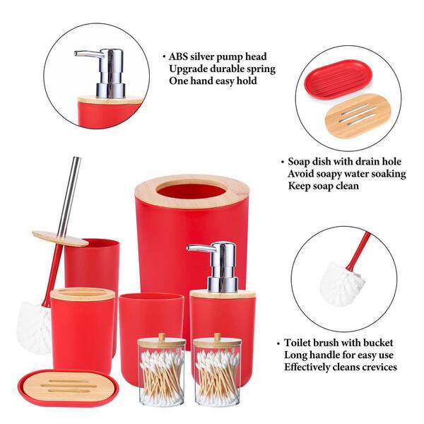 https://images.thdstatic.com/productImages/d5c53a0f-a7a4-4520-99c4-efee1b22ea18/svn/red-bathroom-accessory-sets-b09vynh8yd-1f_600.jpg