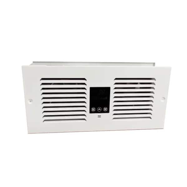 Room to Room Fan with Remote Control, 300 CFM Through Wall Vent Fan 5-Speed Circulating Ventilation for Kitchen