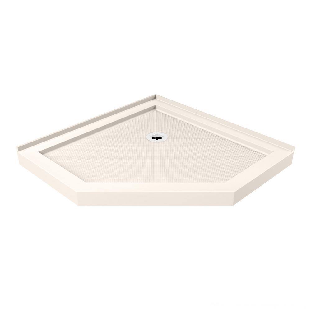 DreamLine SlimLine 40 in. x 40 in. NeoAngle Shower Pan Floor in