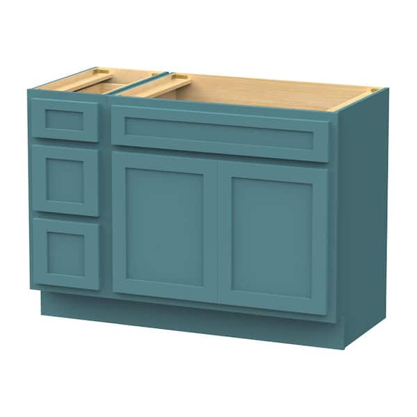 Vanity Art Montclair 51 in. 2-Door and 3-Drawer Freestanding