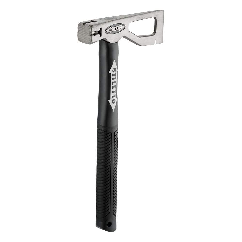 Stiletto 10 oz. Lathe Axe Fiberglass Hammer with 13 in. Handle