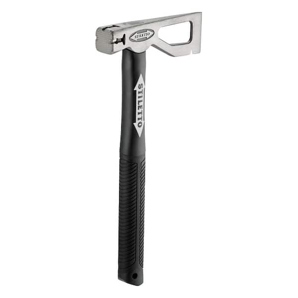 Stiletto 10 oz. Lathe Axe Fiberglass Hammer with 13 in. Handle