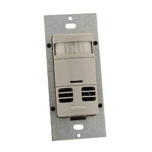 Multi-Technology Wall Switch Motion Sensor with, Gray