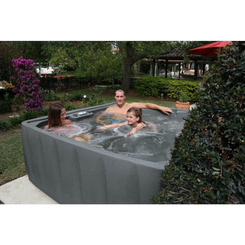 Keystone Square 6-Person 29-Jet Plug & Play Hot Tub