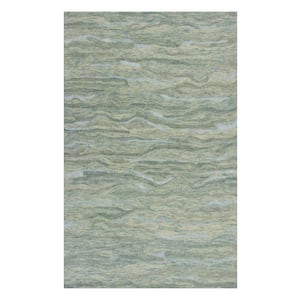 Josephine Seafoam 3 ft. x 5 ft. Rectangle Wool Scatter/Accent Rug