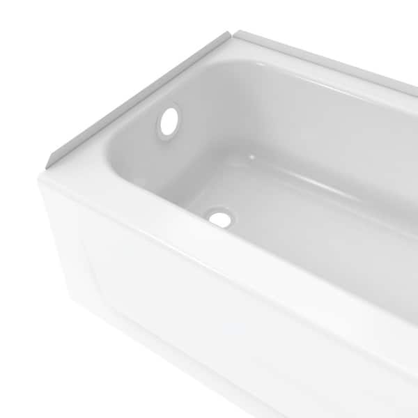 Bootz Industries Honolulu 46 in. x 27 in. Alcove Soaking Bathtub