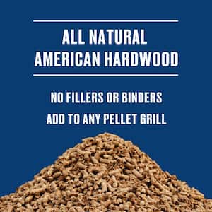 20 lbs. Hickory Wood BBQ Smoker Grilling Pellets (2-Pack)