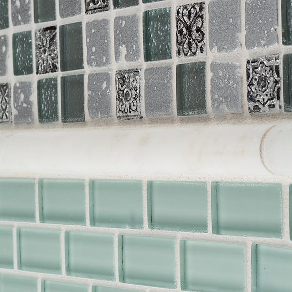 TileTuesday: Impressions Collection Vapor and Glacier Glass Tile