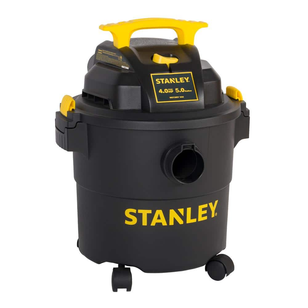 Stanley Sl18115 4 HP Wet/Dry Vacuum with Stainless Steel Tank 5 Gallon