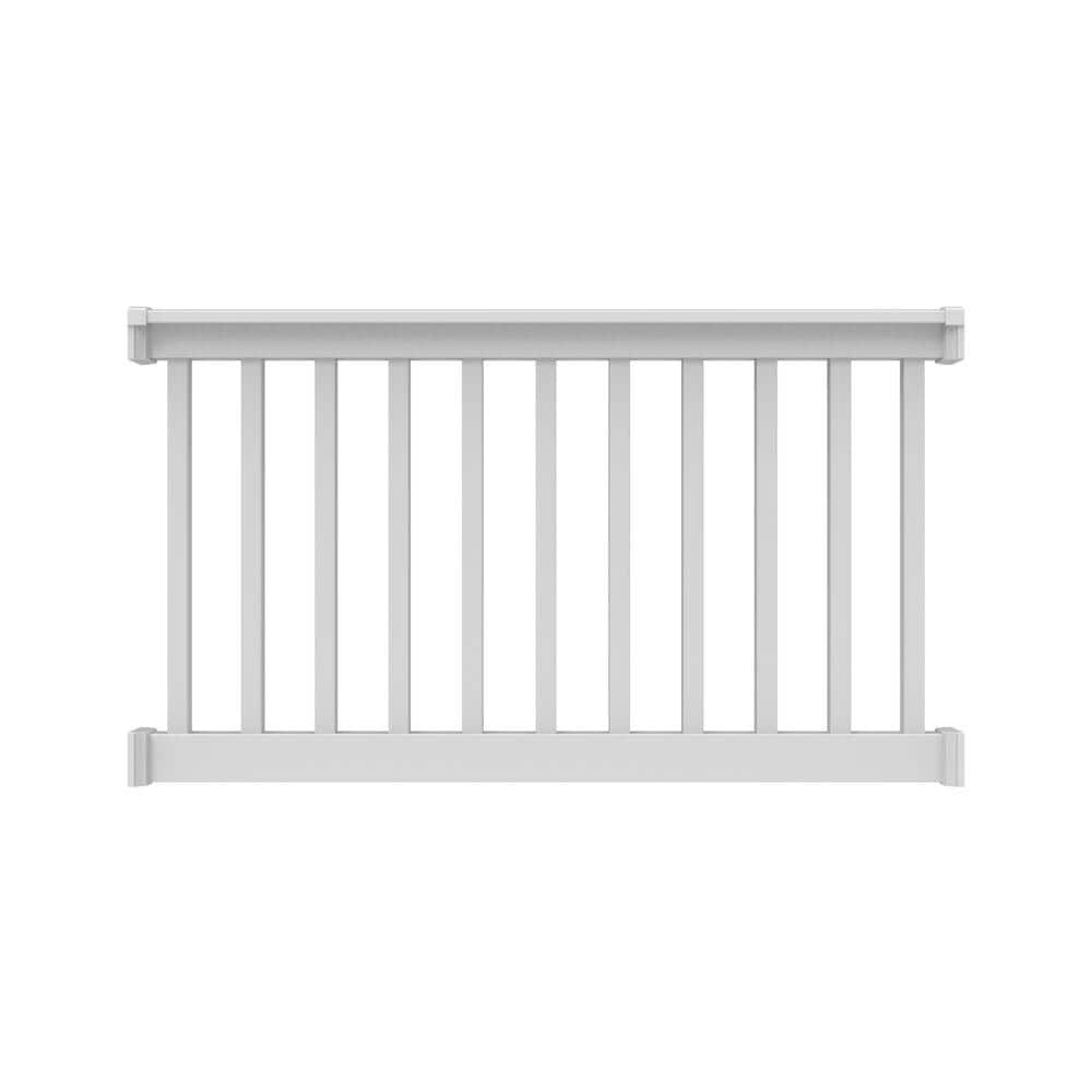 Finyl Line 5 ft. x 36 in. H T-Top Level Rail Kit in White price history on PriceWatchPro