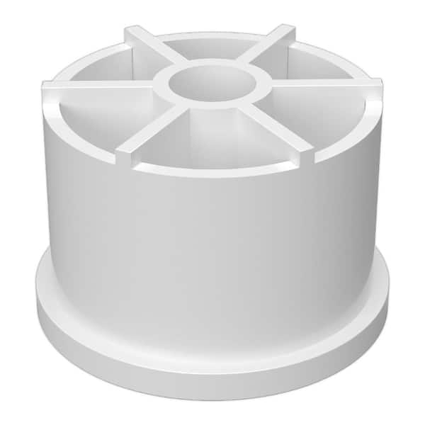 Formufit 1 1 4 in. Furniture Grade PVC Caster Fitting Insert in