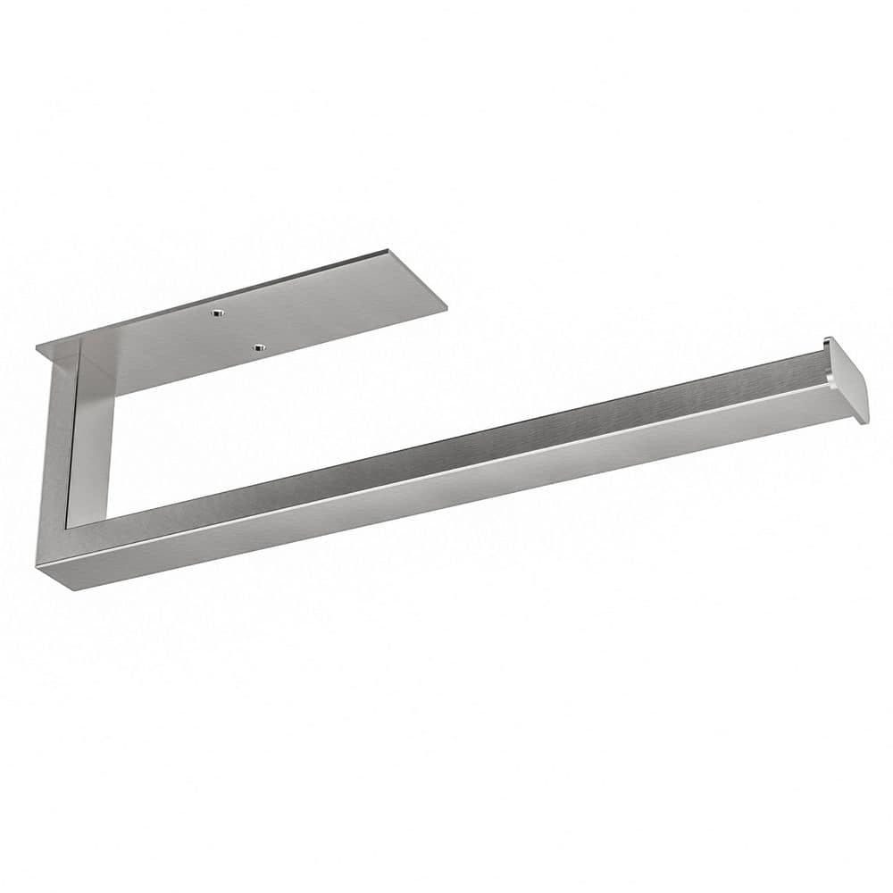 NVNOO 12.4 in. Stainless Steel Hanging Paper Towel Rack for