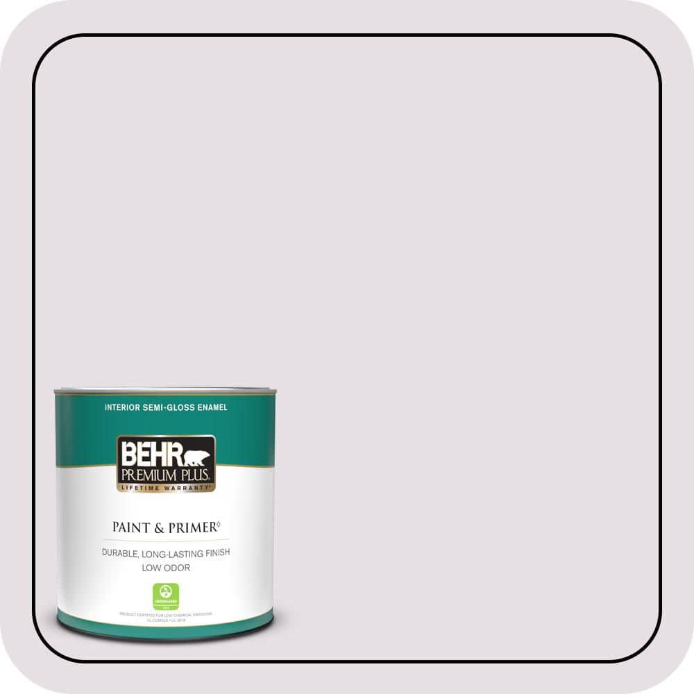 1 qt. #670E-2 Pearl Violet Semi-Gloss Enamel Low Odor Interior Paint & Primer price history on PriceWatchPro