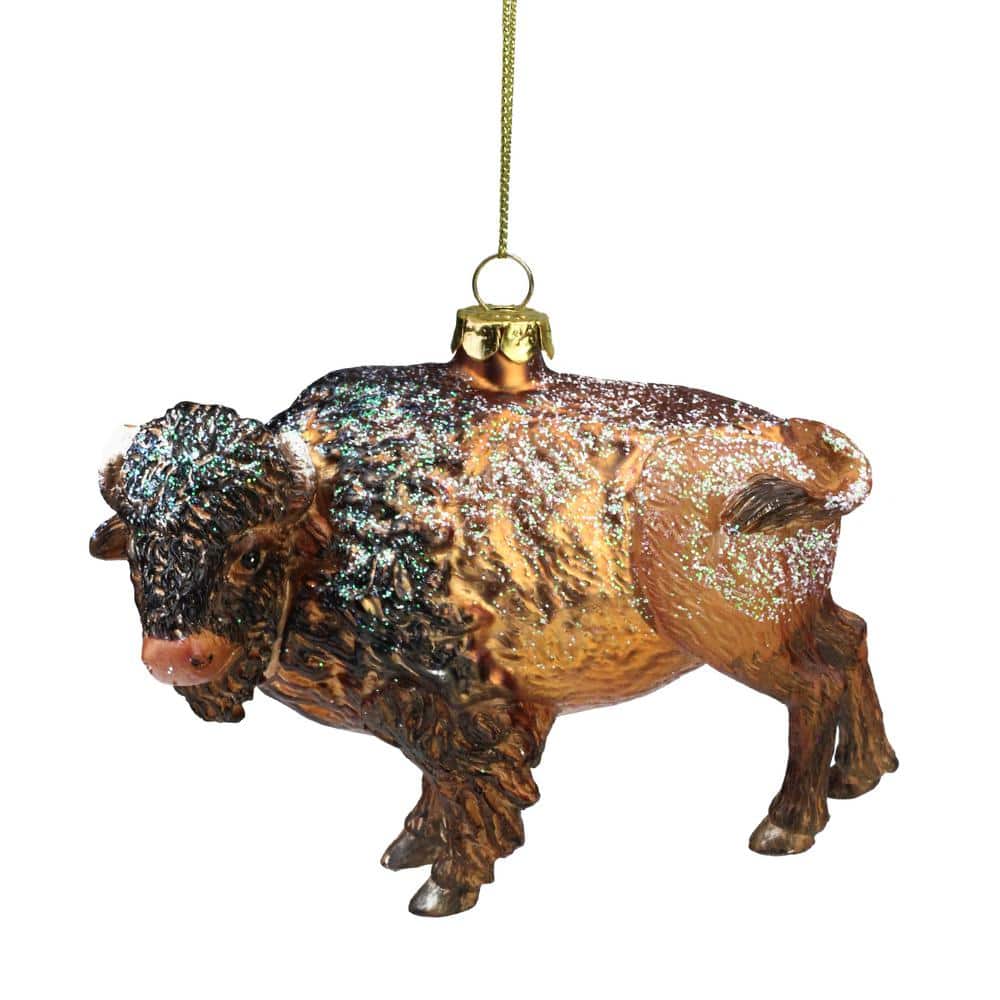 Buffalo Bison Christmas Ornament 