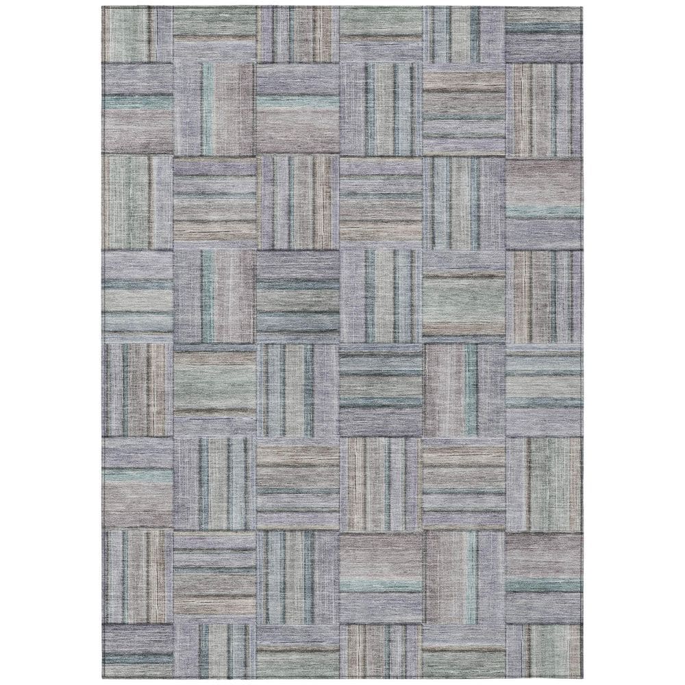 Chantille Machine Washable Indoor/Outdoor Abstract ACN2802 Aloe 5 ft. x 7 ft. 6 in. Area Rug price history on PriceWatchPro