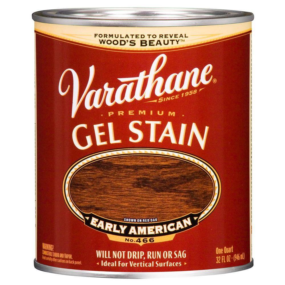 Varathane 1 qt. Early American Premium Gel Stain No.466 224492H The