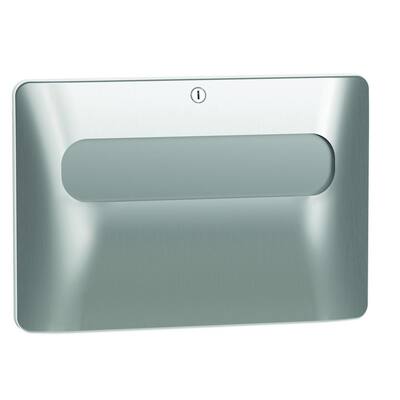 Bradex Satin Stainless Steel Surface-Mounted Toilet Seat Cover Dispenser
