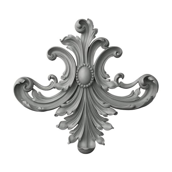 2.38 in. x 19.875 in. x 20.25 in. Polyurethane Applique and Onlay Moulding