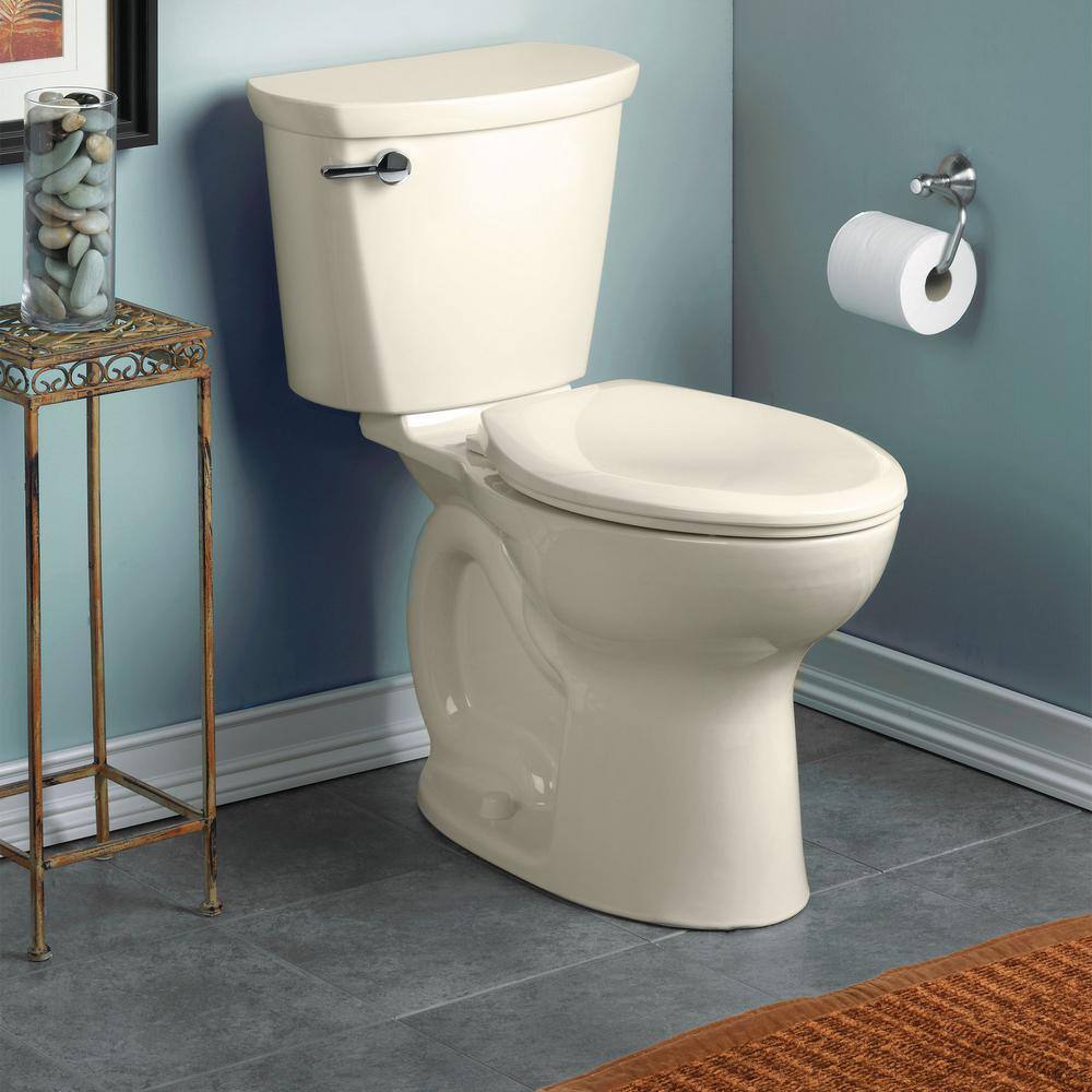 Bone Round Front High Efficiency Free Standing Toilet