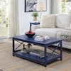 Convenience Concepts Oxford 40 In Cobalt Blue Medium Rectangle Wood Coffee Table With Shelf S20 313 The Home Depot Convenience Concepts Oxford 40 In, Convenience Concepts Oxford Coffee Table Black