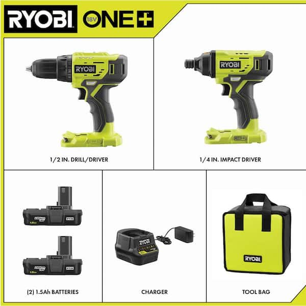 ryobi drill kit home depot