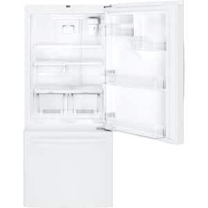 21.0 cu. ft. Bottom Freezer Refrigerator in White, ENERGY STAR