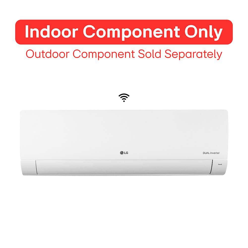 Lg Mini Split Dual LG Indoor Unit 12,000 BTU 20 SEER2 Wi-Fi 1-Zone Ductless Mini Split ...