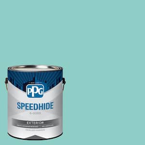 1 gal. PPG1231-4 Tropical Holiday Flat Exterior Paint