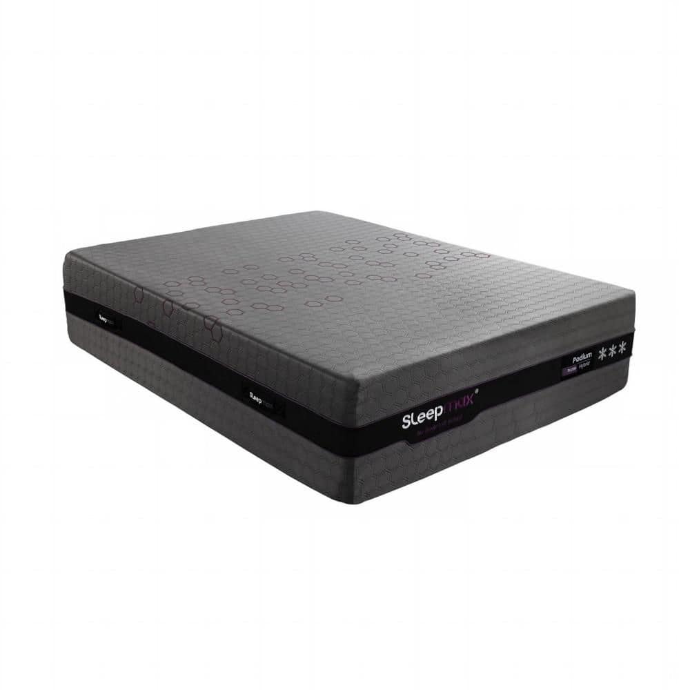 16 in. Medium Tight Top Queen Plush Hybrid Cooling Mattress with Gel Memory Foam, Latex and Honeycomb Matrix Pocket
