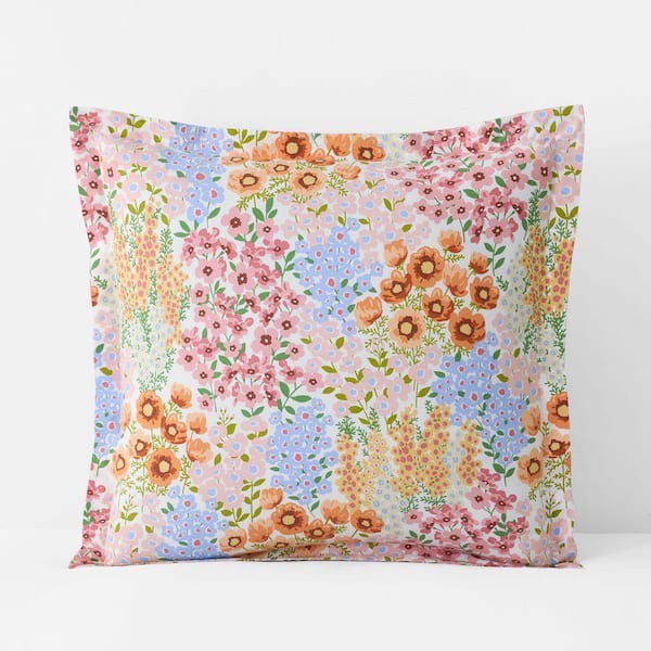 Company Cotton Garden Jubilee Percale Multi Euro Sham