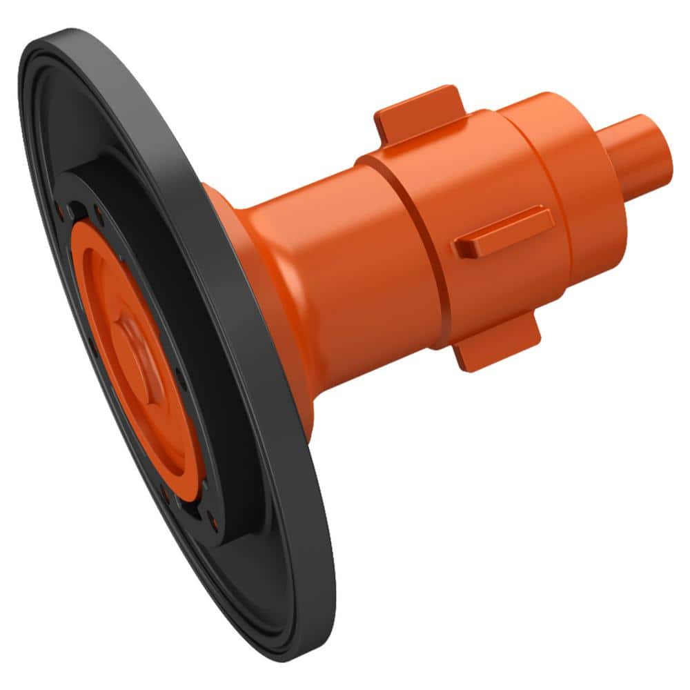 Ultima Black and Orange Diaphragm Assembly for Flush Valves