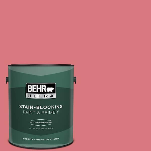 BEHR ULTRA 1 gal. #P160-4 Juicy Details Extra Durable Semi-Gloss Enamel Interior Paint & Primer