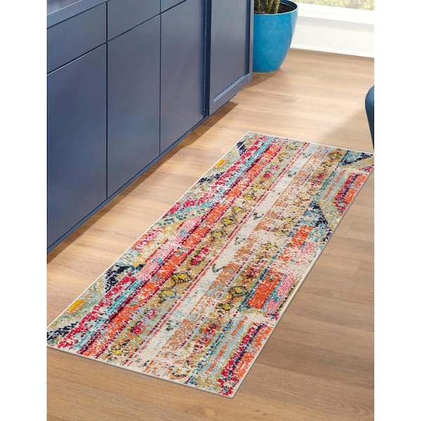 Sedona Yosemite Multi 2 ft. x 10 ft. Runner Rug