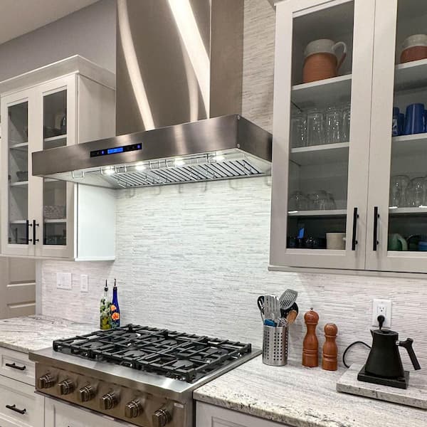 Proline PLFW 755.42 42 in. 1100 CFM Ducted Wall-Mounted Range Hood