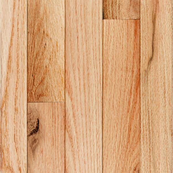 Millstead Take Home Sample - Red Oak Natural Solid Hardwood Flooring - 5 in. x 7 in.