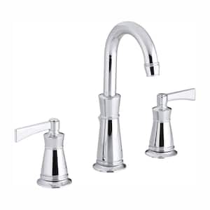 Archer 8 in. Widespread 2-Handle Bathroom Faucet in Polished Chrome
