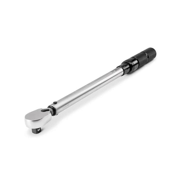 1/2 Inch Drive Dual-Direction Micrometer Torque Wrench (40-200 ft-lb)