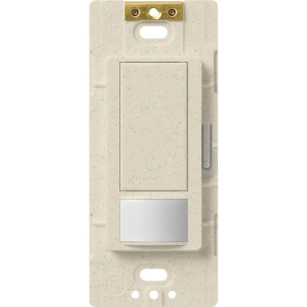 Lutron Maestro Motion Sensor Switch, No Neutral Required, 5-Amp, Single-Pole/Multi-Location, Limestone (MS-OPS5M-LS)