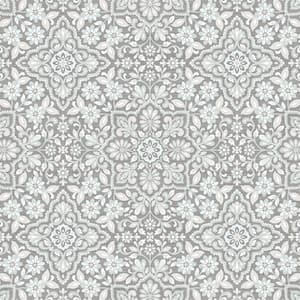 Darrin Zen Dahlia 16.5' L x 20.5 W Peel and Stick Wallpaper Rol Steelside Color: Green/Taupe