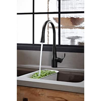 Black Kitchen Faucets Kitchen The Home Depot