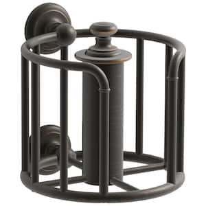 Artifacts Double Post Toilet Paper Holder in Oil Rubbed Bronze