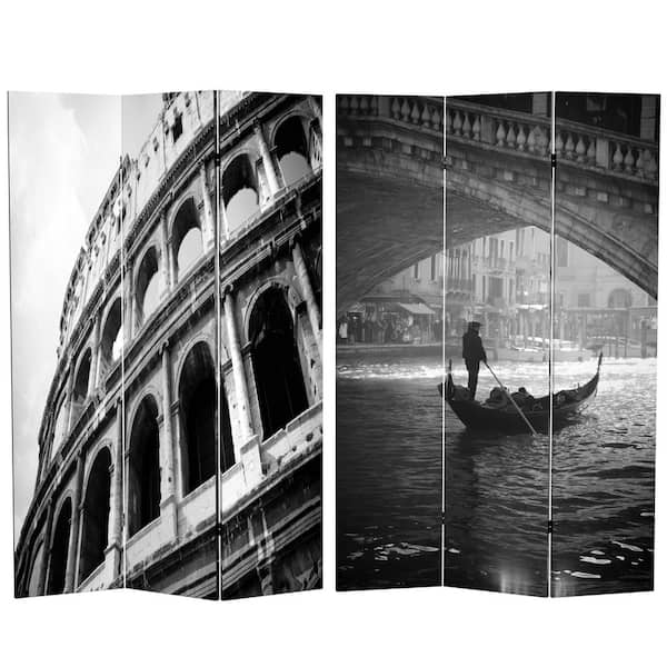 6 ft. Printed 3-Panel Room Divider